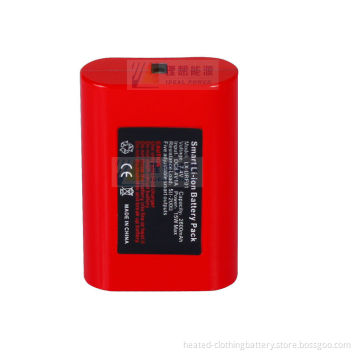 Li-ion Led Heated Vest Battery , 7.4v 2600mah High Capacity Battery